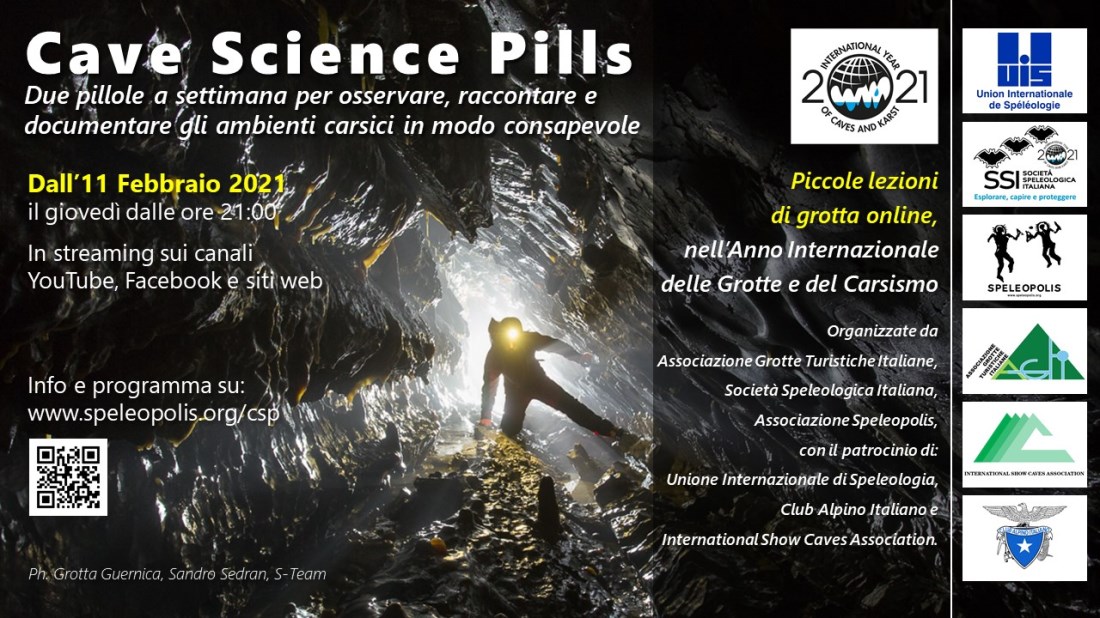 Locandina Cave Science Pills