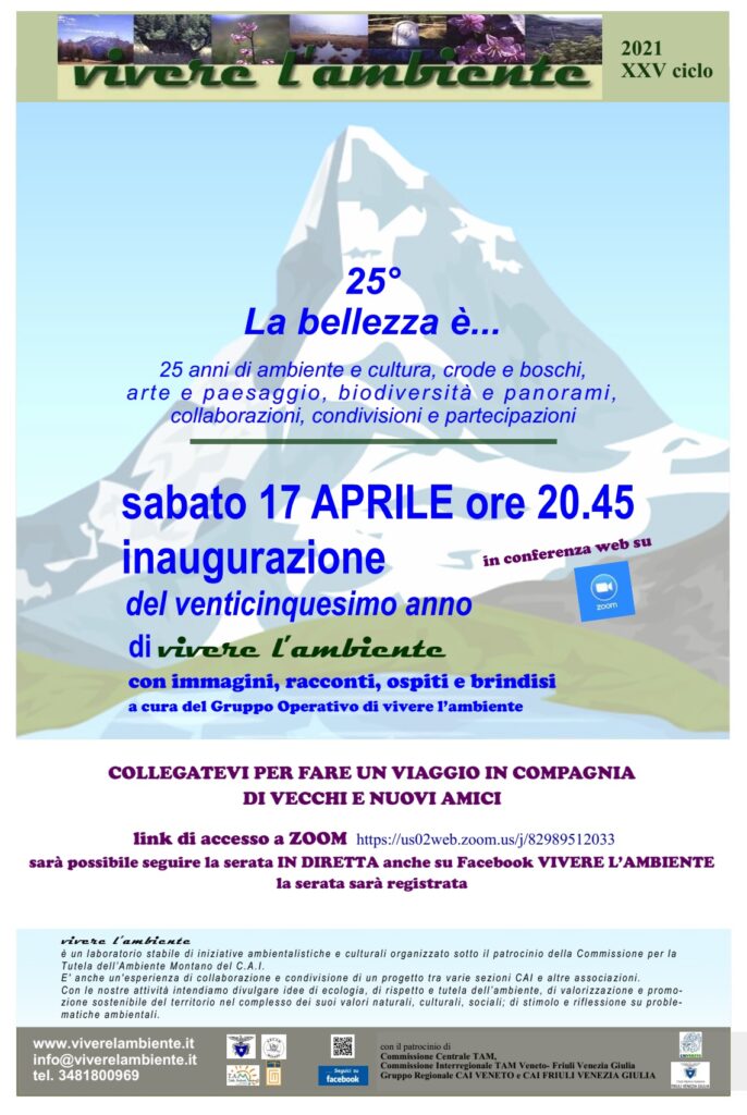 Vivere l'Ambiente 2021 serata Inaugurale