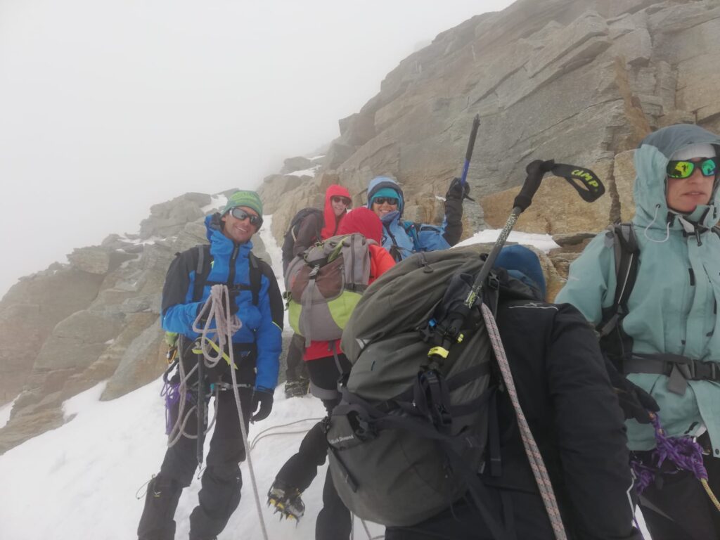 Spezia momenti salita gran paradiso