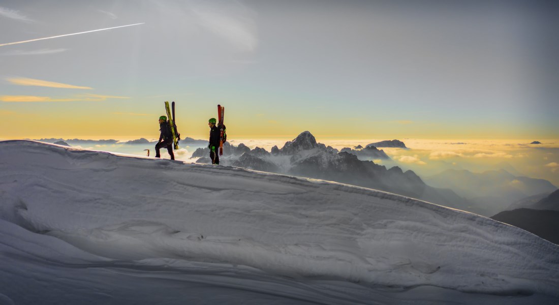 Scialpinismo sul Monte Zermula © Daniel Clama