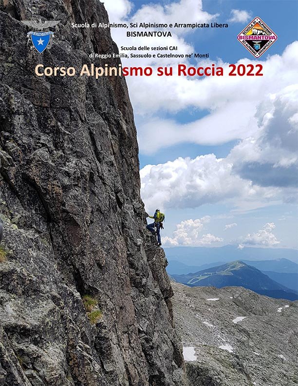 Corso su roccia manifesto Bismantova