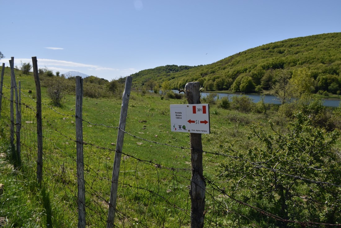 Segnaletica Sicai nei pressi del Lago Biviere © Fabrizio Meli 