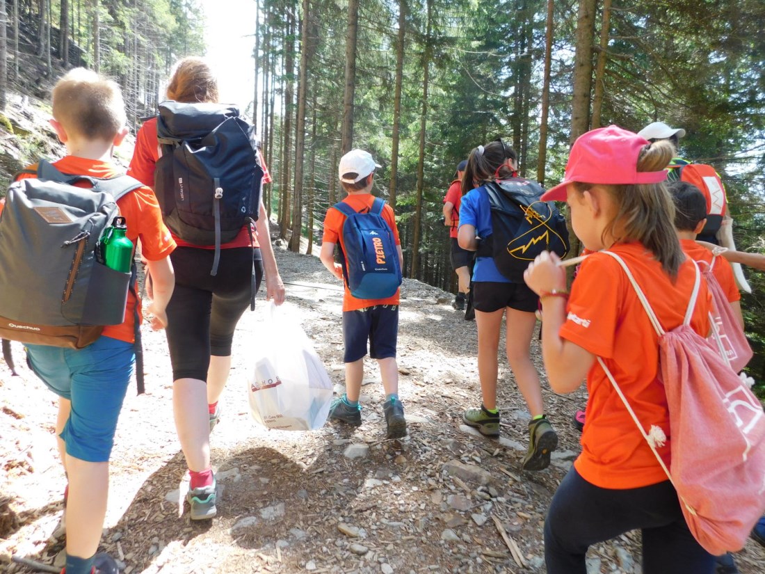 Fase finale Un passo leggero per il Rifugi Alpe Piazza