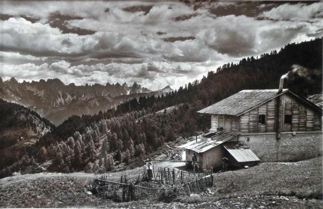 Il Rifugio Antelao negli anni Cinquanta © Archivio Giovanna Zangrandi